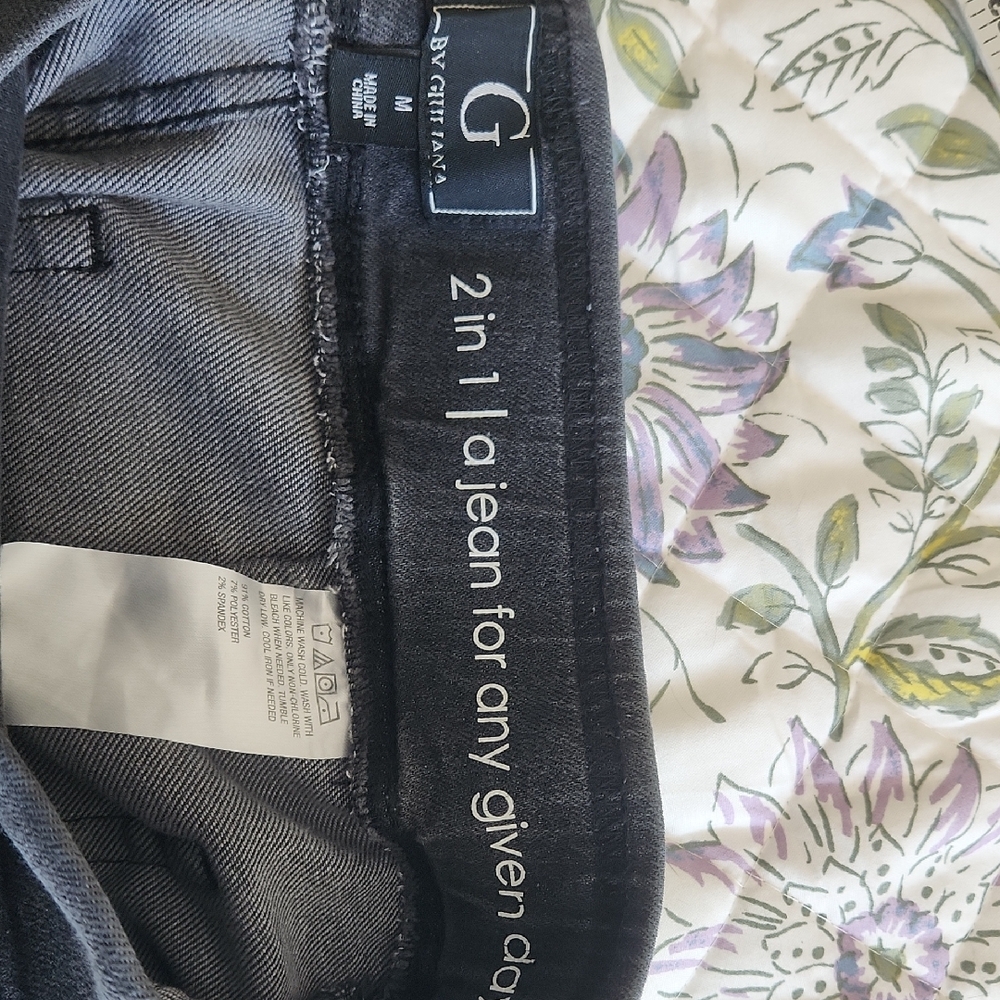 G by Giuliana Gray Flare & Wide Leg Jeans